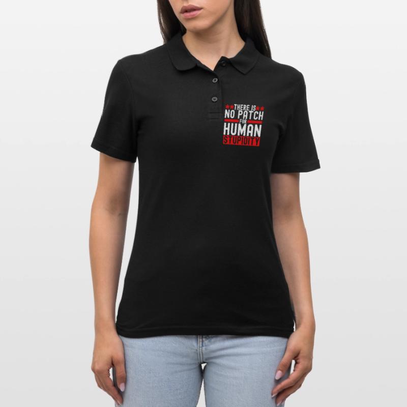 Programmierer Cyber Security Frauen Polo Shirt