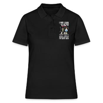 Chimiste chimiste - Polo Femme - noir - Devant - Ailine (174cm)