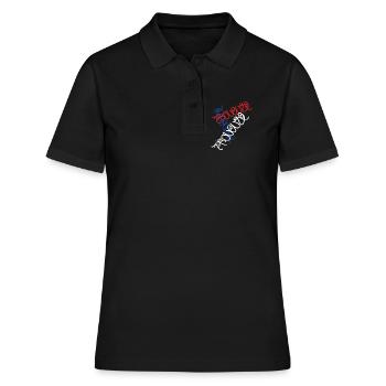 Creative Provence France T-Shirt - Women's Polo Shirt - black - Front - Ailine (174cm)