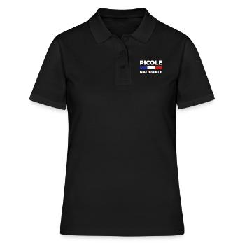 PICOLE NATIONALE - Polo Femme - noir - Devant - Ailine (174cm)