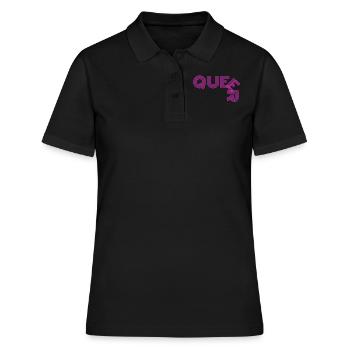 Jaune queer - Polo Femme - noir - Devant - Ailine (174cm)