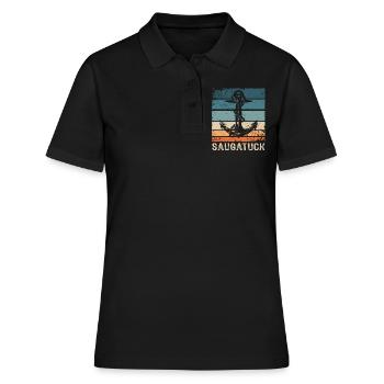 Saugatuck (Michigan) - Polo Femme - noir - Devant - Ailine (174cm)
