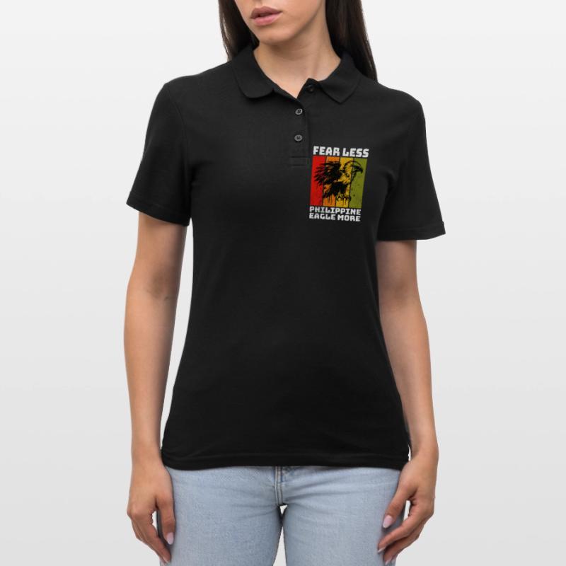 Philippine Eagle Monkey Eagle Women's Polo Shirt