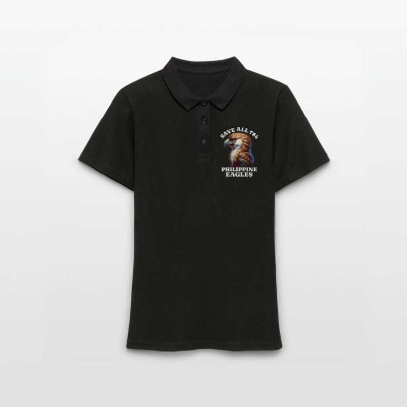 Save Monkey Eagle Women's Polo Shirt