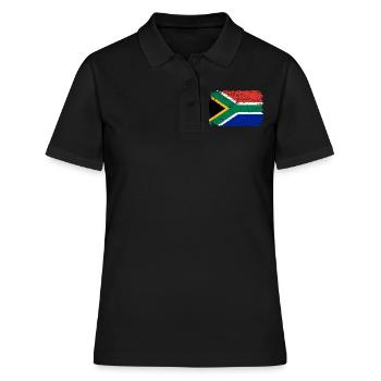 Afrique du Sud - Polo Femme - noir - Devant - Ailine (174cm)