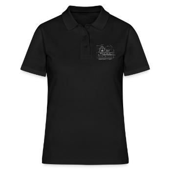 architecte - Polo Femme - noir - Devant - Ailine (174cm)