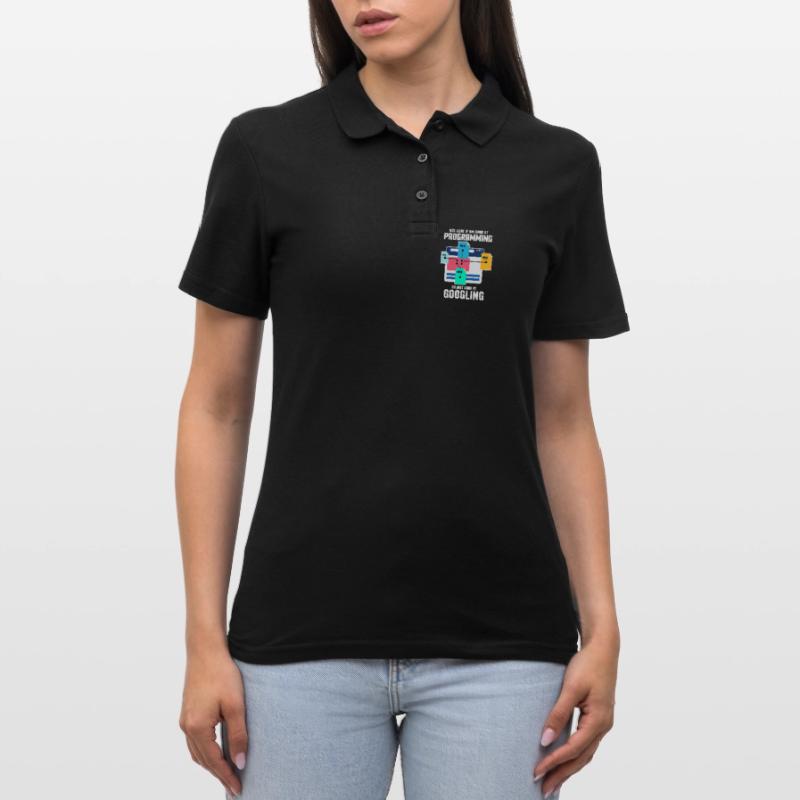 Programmer Programming IT Computer Gift Women's Polo Shirt