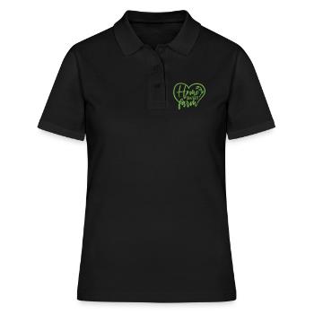 ferme - Polo Femme - noir - Devant - Ailine (174cm)