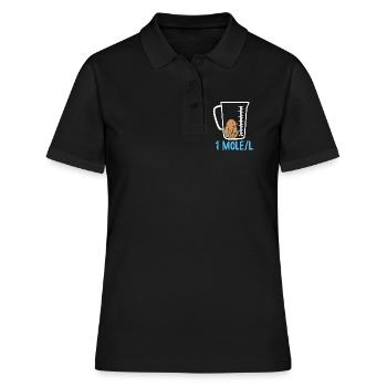 Enseignement des sciences - Polo Femme - noir - Devant - Ailine (174cm)