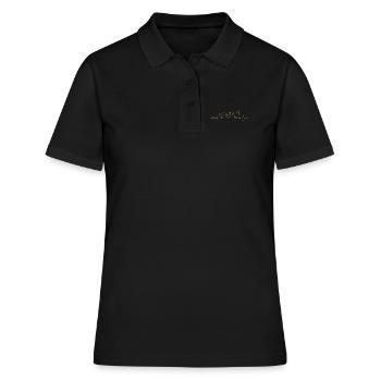 Hahn - Frauen Polo Shirt - Schwarz - Vorne - Ailine (174cm)