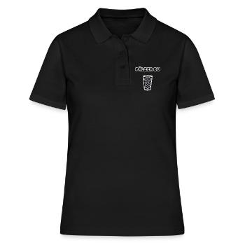 Pälzer Bu - Frauen Polo Shirt - Schwarz - Vorne - Ailine (174cm)