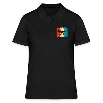 T-Rex - Polo Femme - noir - Devant - Ailine (174cm)