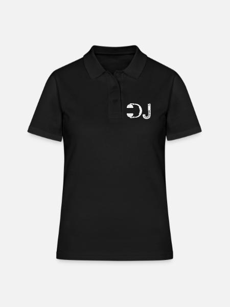 DJ Headphone Shirt I Heart Being A DJs Party Tee - Polo Femme - noir