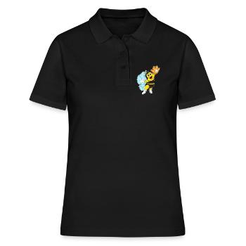 Gant de baseball Bee Baseball - Polo Femme - noir - Devant - Ailine (174cm)