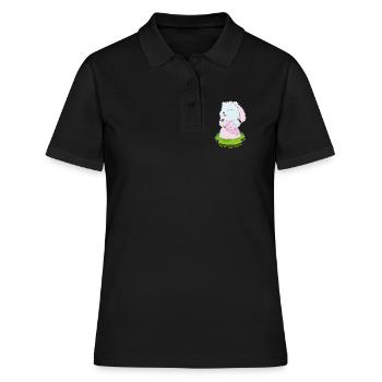 Robe de mariée en robe de mariée Polar Bear - Polo Femme - noir - Devant - Ailine (174cm)