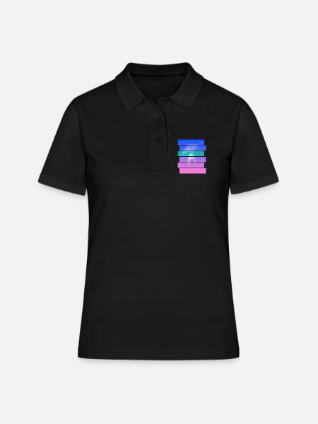 Bär - Frauen Polo Shirt - Schwarz