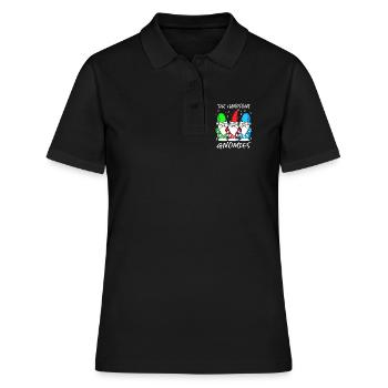 Gnome - Polo Femme - noir - Devant - Ailine (174cm)
