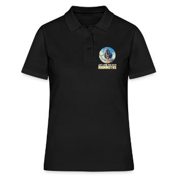 Mammouths Mammouth - Polo Femme - noir - Devant - Ailine (174cm)