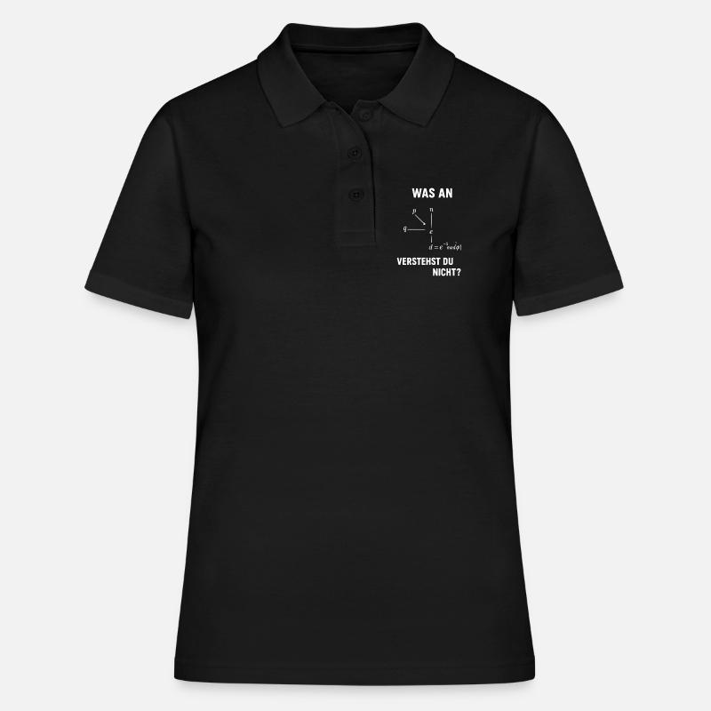 Informatik Informatiker Lustiges IT Geschenk - Frauen Polo Shirt - Schwarz