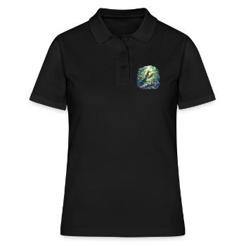Mantes religieuses Mantes religieuses - Polo Femme - noir - Devant - Ailine (174cm)