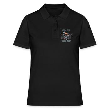Première règle : Ayez des pièces détachées avec vous | Voitures RC - Polo Femme - noir - Devant - Ailine (174cm)