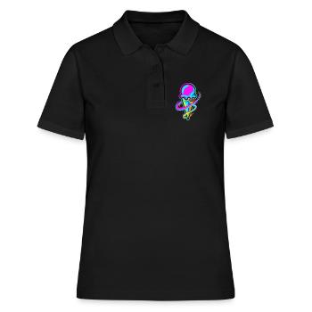 glace - Polo Femme - noir - Devant - Ailine (174cm)
