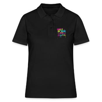 Girls on Tour Mallorca 2026 - Frauen Polo Shirt - Schwarz - Vorne - Ailine (174cm)