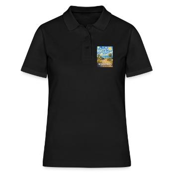 Parc national des Dunes de l’Indiana, Indiana - Polo Femme - noir - Devant - Ailine (174cm)