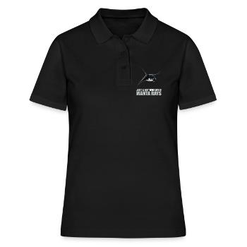 Raies Manta Raies - Polo Femme - noir - Devant - Ailine (174cm)