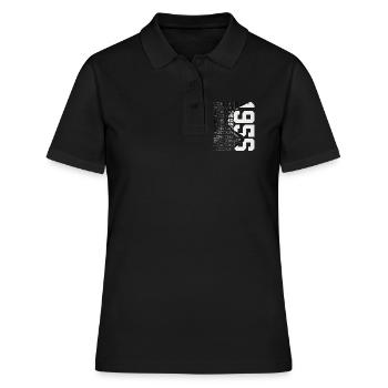 70 JAHRE ALT LIMITED EDITION 1956 70. GEBURTSTAG - Frauen Polo Shirt - Schwarz - Vorne - Ailine (174cm)