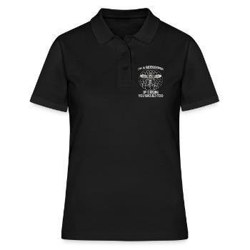 Beekeeping Supplies Beekeeper Accessories Beekeeping Bees Fan - Women's Polo Shirt - black - Front - Ailine (174cm)