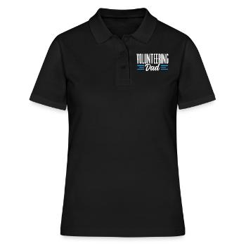 Ehrenamtlicher Vater Freiwillig Freiwilliger Beruf - Frauen Polo Shirt - Schwarz - Vorne - Ailine (174cm)