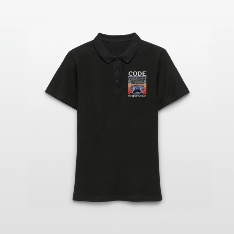 Code Flüsterer Programmierer Coding Coder Frauen Polo Shirt