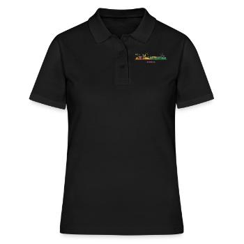 Athènes skyline d’Athènes - Polo Femme - noir - Devant - Ailine (174cm)