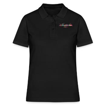 Athènes skyline d’Athènes - Polo Femme - noir - Devant - Ailine (174cm)