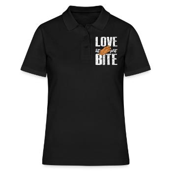 Coup de foudre les churros mexicains - Polo Femme - noir - Devant - Ailine (174cm)