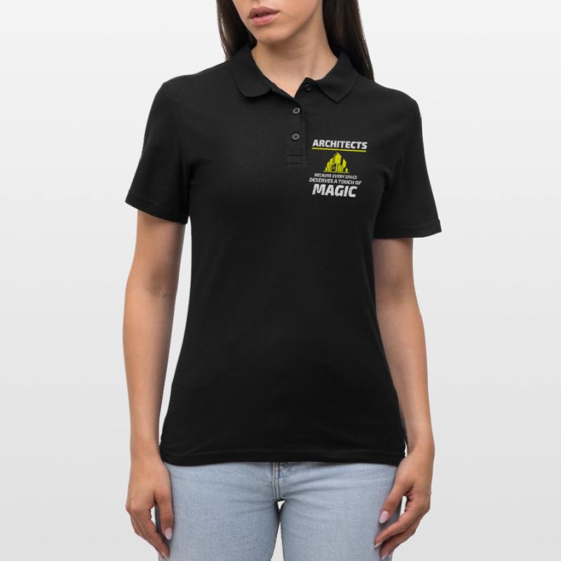 🏰 Architects: Adding Magic to Every Space! ✨ Women's Polo Shirt