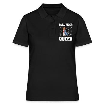Future Bull Rider Steer Riding - Polo Femme - noir - Devant - Ailine (174cm)