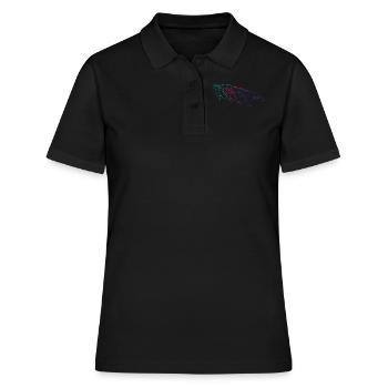 Trio Turtles Sea Dream Gift - Women's Polo Shirt - black - Front - Ailine (174cm)