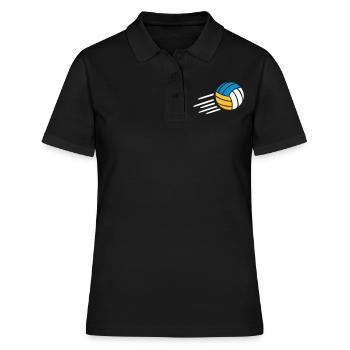 Beach-volley - Polo Femme - noir - Devant - Ailine (174cm)
