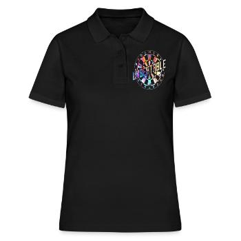 Fléchettes Fléchettes fléchettes - Polo Femme - noir - Devant - Ailine (174cm)