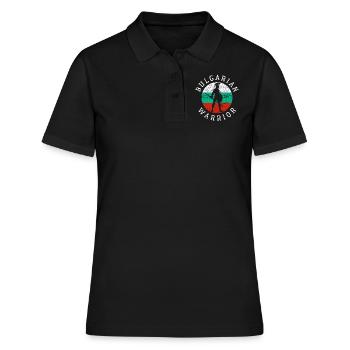 Bulgarie - Polo Femme - noir - Devant - Ailine (174cm)