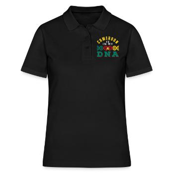 Cameroon - Women's Polo Shirt - black - Front - Ailine (174cm)
