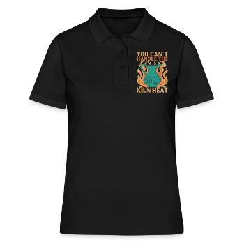 Töpfern Töpfer - Frauen Polo Shirt - Schwarz - Vorne - Ailine (174cm)