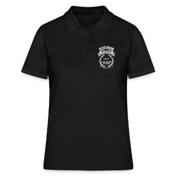 Monday Hate Certified Expert - Frauen Polo Shirt - Schwarz - Vorne - Ailine (174cm)