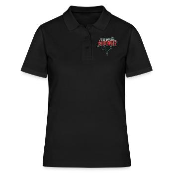 Es gibt immer einen Auxweg Tontechniker Tontechnik - Frauen Polo Shirt - Schwarz - Vorne - Ailine (174cm)
