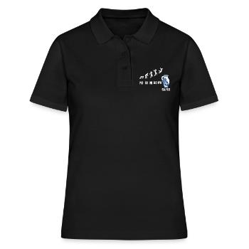 Cider Äppelwoi Bembel Hessen - Women's Polo Shirt - black - Front - Ailine (174cm)