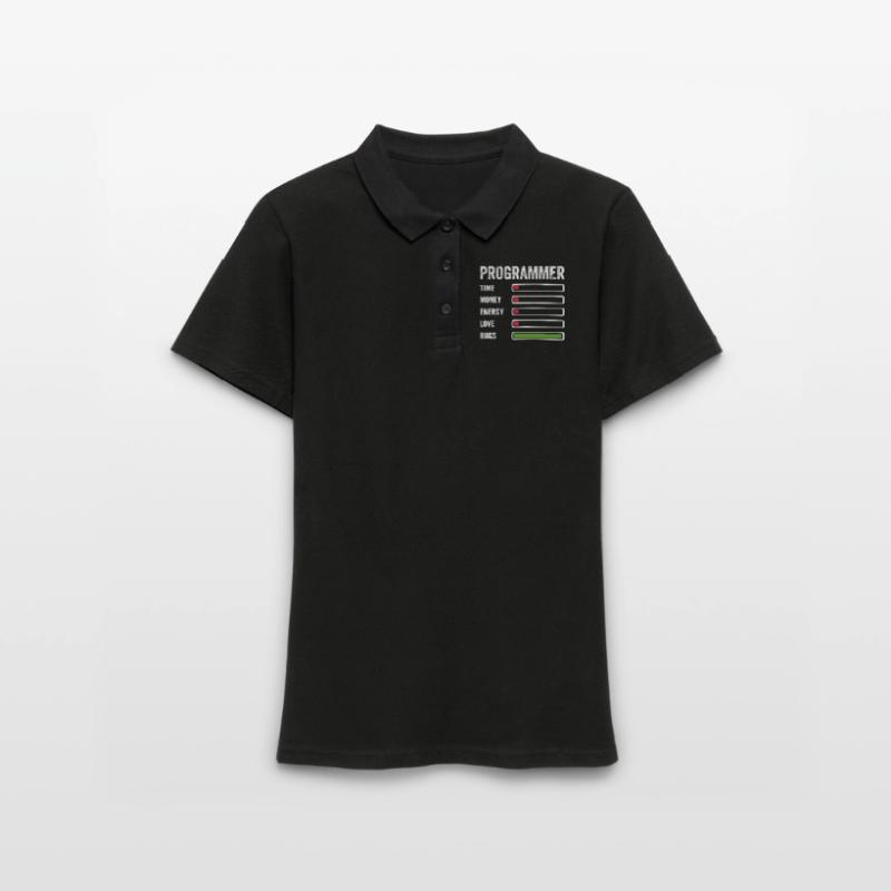 Entwickler Humor Programmierer Programmierer Programmierer Frauen Polo Shirt