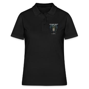 Medusa Contact visuel - Polo Femme - noir - Devant - Ailine (174cm)