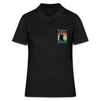 Danse de salon, Danse de salon, Danse rétro, Sport - Polo Femme - noir - Devant - Ailine (174cm)
